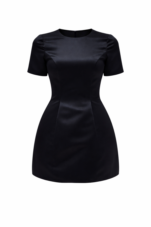 Black Icon Mini Dress